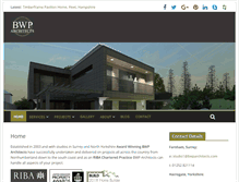 Tablet Screenshot of bwparchitects.com